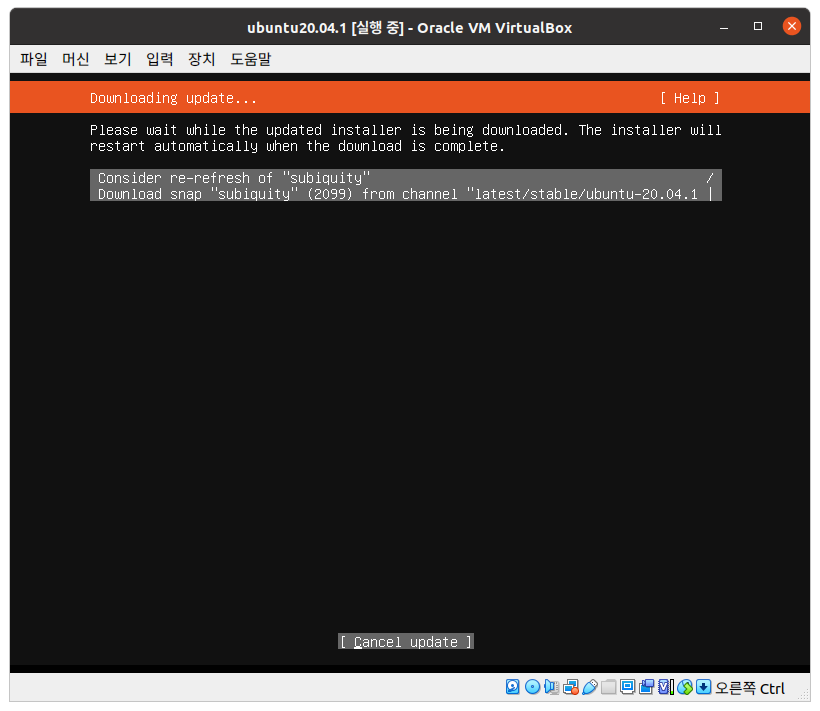 Ubuntu 20.04.1 LTS Server 설치-19